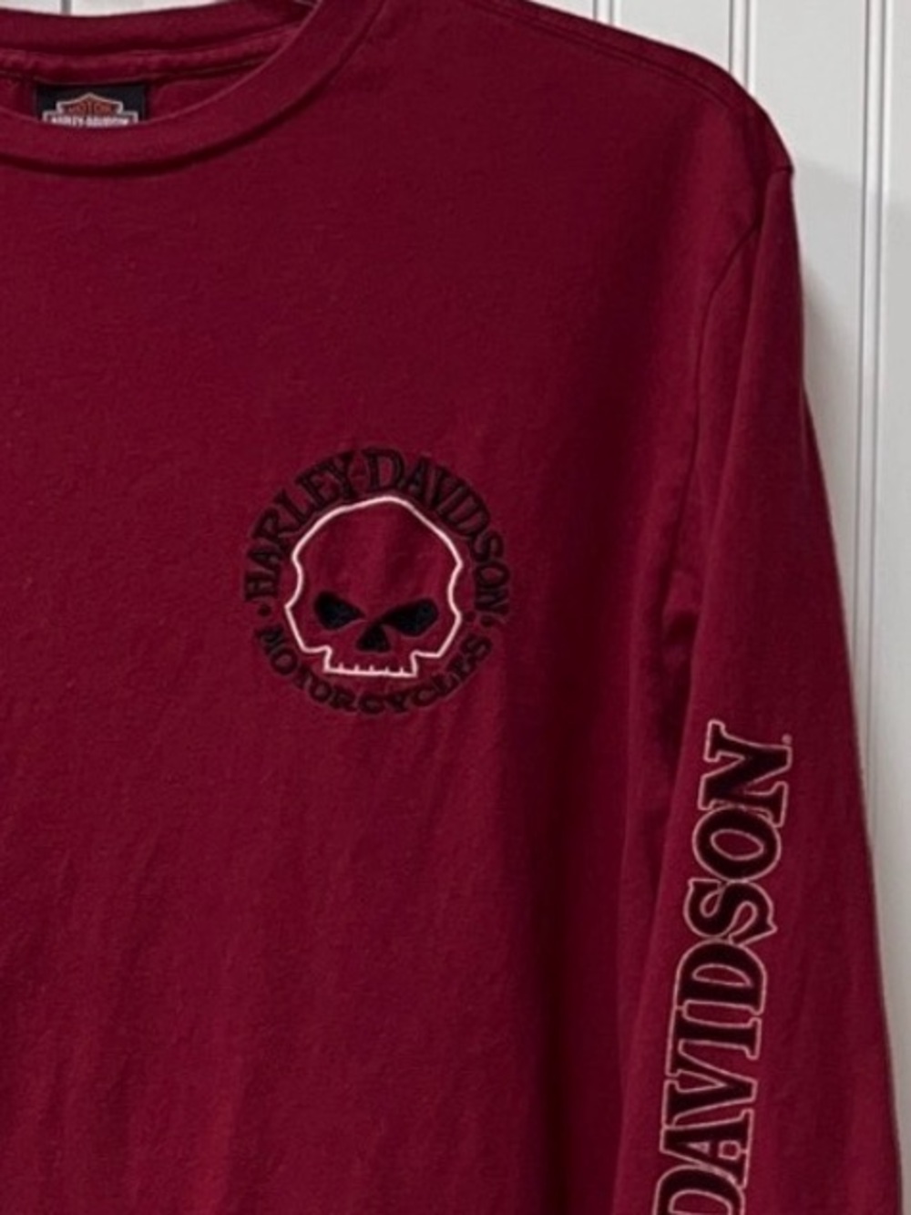 Harley Davidson L/S Skull Shirt XL HD